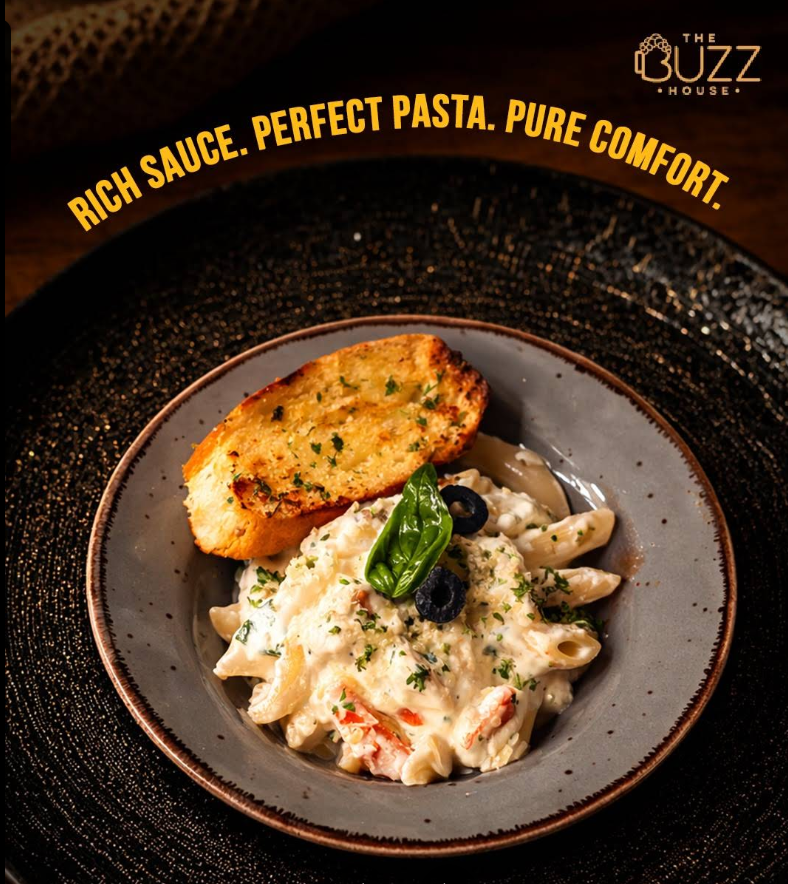 Professionally plated gourmet dish served in warm restaurant lighting